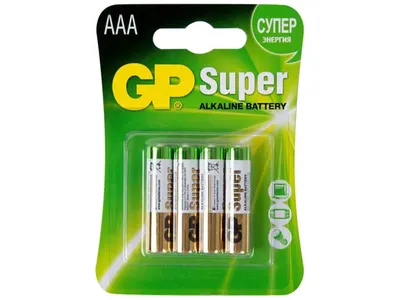 Battery GP AAA SUPER 4