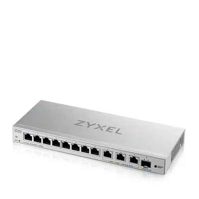 Network device ZYXEL Switch XGS-1250-12 Multi-Gigabit 8xRJ-45 3xRJ-45 . 10G 1xSFP+ XGS-1250-12