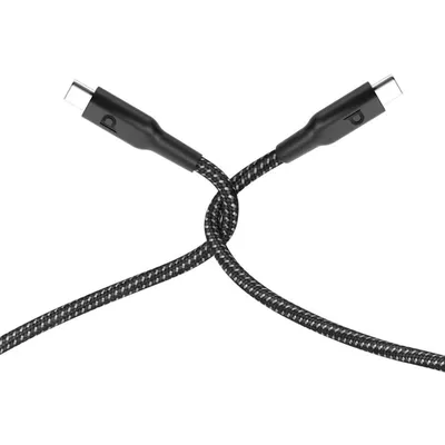 Cable Powerology PC026 Type-C to Type-C PD 100W Braided