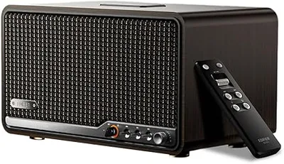 Edifier S300 Tabletop Bluetooth Speaker Walnut