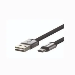 USB 2.0 to microUSB double-sided flat cable