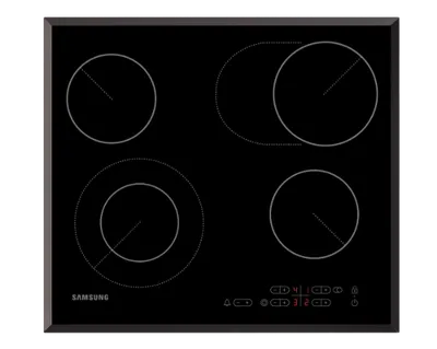 Built-in hob Samsung NZ64T3516BK WT