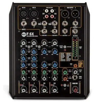 Mixer RCF F 6X with effects