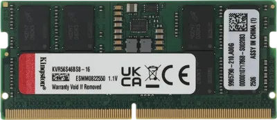 KVR 5600MHz KVR56S46BS8-16