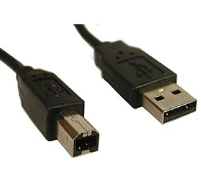 USB 2.0 AM-BM մալուխ տպիչի համար LANBERG CA-USBA-11CC-0018-BK FERRITE 1.8M