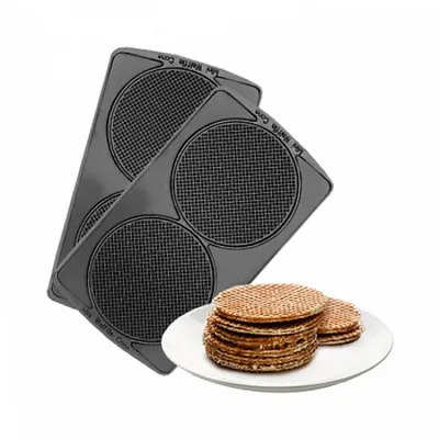 Set of removable plates for Redmond MultiBaker RAMB-12 Dutch waffles