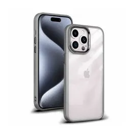 Case iPhone 15 pro max J-Case creative transparent colors