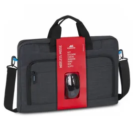 Laptop bag BUNDLE 08 RIVACASE 8058 17 WIRELESS MOUSE 16