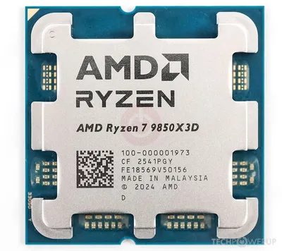 CPU AMD Ryzen 7 9850X3D AM5s 8Cores 16Threads L3 Cache CPU