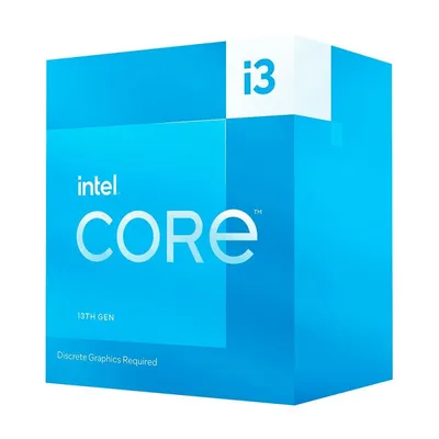 Processor Intel Core i3 13100F Threads 8 4.5 GHz PWR: 110W