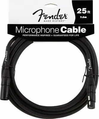 Microphone cable Fender Performance 25ft