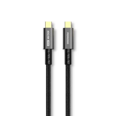 Cable Porodo ps 8K Thunderbolt PD240w 1.8M