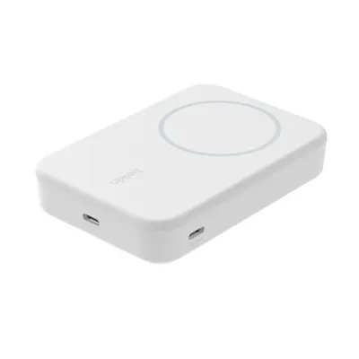 10K Qi2 MagSafe power bank with kickstand Belkin BPD008BTWH