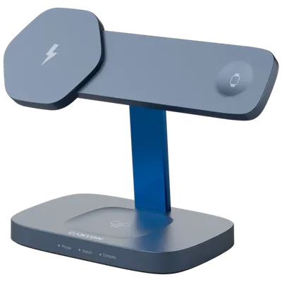 3-in-1 wireless charging station Canyon Hexagon 310 CNS-WCS310DGBL