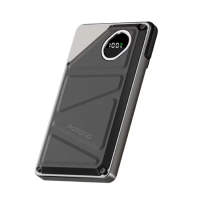Power bank Porodo 10000mAh 2xType-C USB A and Type C with digital display