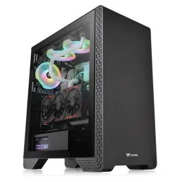 PC case THERMALTAKE S300 Tempered Glass Mid-Tower Chassis CA-1P5-00M1WN-00