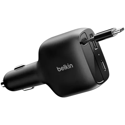 Car adapter BELKIN Car Adapter 2*USB USB-C 75W