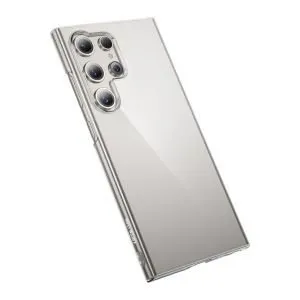 Lion Delgado PC Case for S24 Ultra Clear