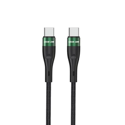 Cable Green Lion USB-C to USB-C 60W Braided