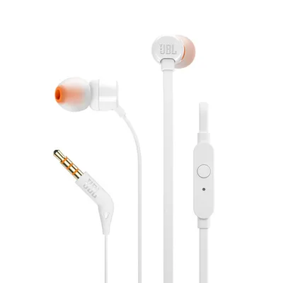 Headphones JBL T110 WHT