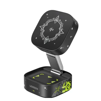 Power adapter UGREEN 2 in 1 Magnetic Wireless Charger 35316