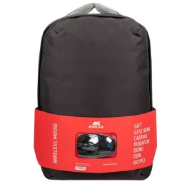 Laptop backpack BUNDLE 10 RIVACASE 7563 15 Wireless mouse