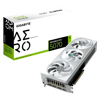 GIGABYTE GeForce RTX 5070 GDDR7 AERO OC