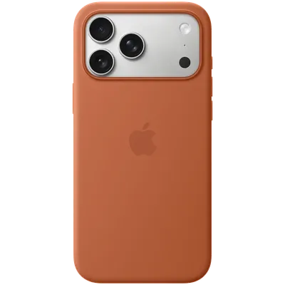 Silicone case Apple with MagSafe Terra Cotta for iPhone 17 Pro Max