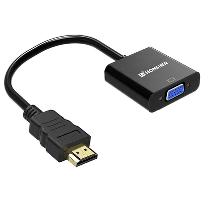 HDMI male-to-VGA female adapter with cable