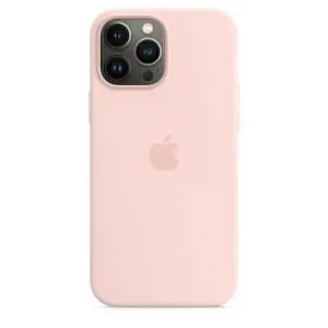 iPhone 13 Pro Silicone Case with MagSafe-Chalk