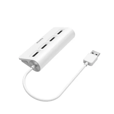 USB hub Hama USB Hub 4 Ports USB2.0 480Mbit s Wht 200120