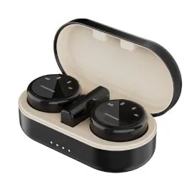 Wireless microphone Porodo Wireless Micraphone Dual Mic Charging Case PDWMDMIC