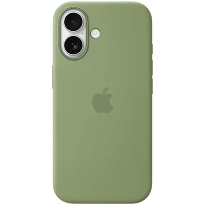 Silicone Case with MagSafe Light Moss for iPhone 17 Apple