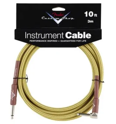 Angled instrument cable Fender Custom Shop 10 Tweed