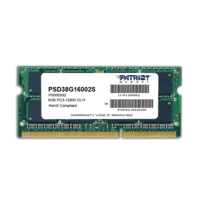 Patriot PSD38G16002S DDR3 1600 MT s 204pin