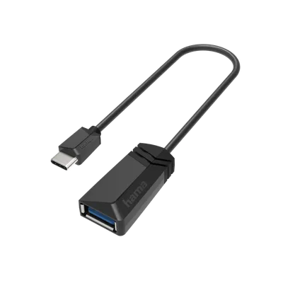 USB-C male to USB female adapter Hama USB USB-C male - USB female USB 3.2 200312