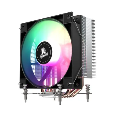 CPU cooler Segotep K4 SE RGB 160W PWM 4 heatpipes 120mm 4pin TDP:160W 4 heatpipes LGA115x 1200 1700 1851