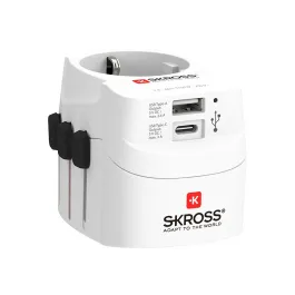 Adapter Skross World Adapter MUV USB AC