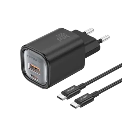Foneng EU71 A+C 2-Port GaN PD30W Type-C to C - 3438