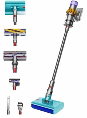 Cordless handheld wet vacuum cleaner Dyson V15s Detect Submarine Nickel SV47