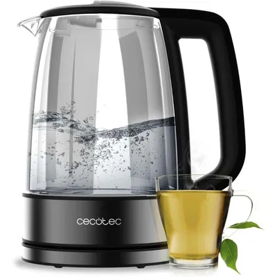 Borosilicate glass electric kettle Cecotec 00170 ThermoSense 340 1.7L