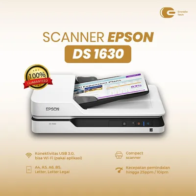 Document scanner Epson WorkForce DS-1630 A4 LED technology ADF
