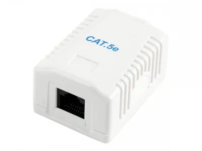 Wall outlet NCAC-1U5E-01 1-port