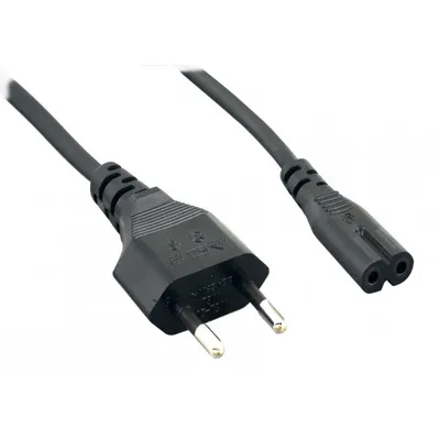Lanberg CA-C7CA-10CC-0018-BK Power cord 2pins CEE7 16 power cable