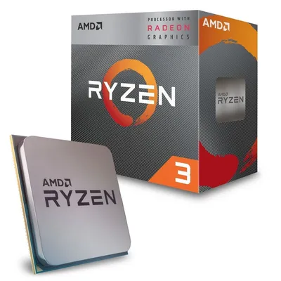 Processor AMD Ryzen 3 3200G Threads 4 4.0 GHz PWR: 65W