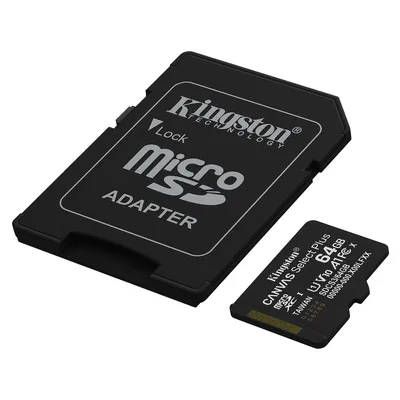 MicroSDXC card KINGSTON SDCS3 U1 UHS-I V10