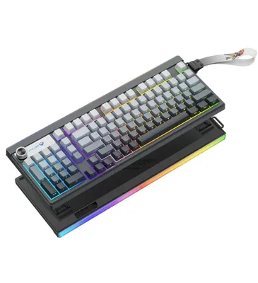 Անլար թաղանթային խաղային ստեղնաշար MEETION Vibekey B98 98%