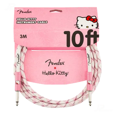 Cable Fender 10 CBL Hello Kitty Woven 0990818123