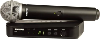 Vocal system Shure BLX24E PG58-K3E with PG58 606-630 MHZ