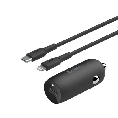 Car charger Belkin Boost Charge with PPS USB-C Cable 30W